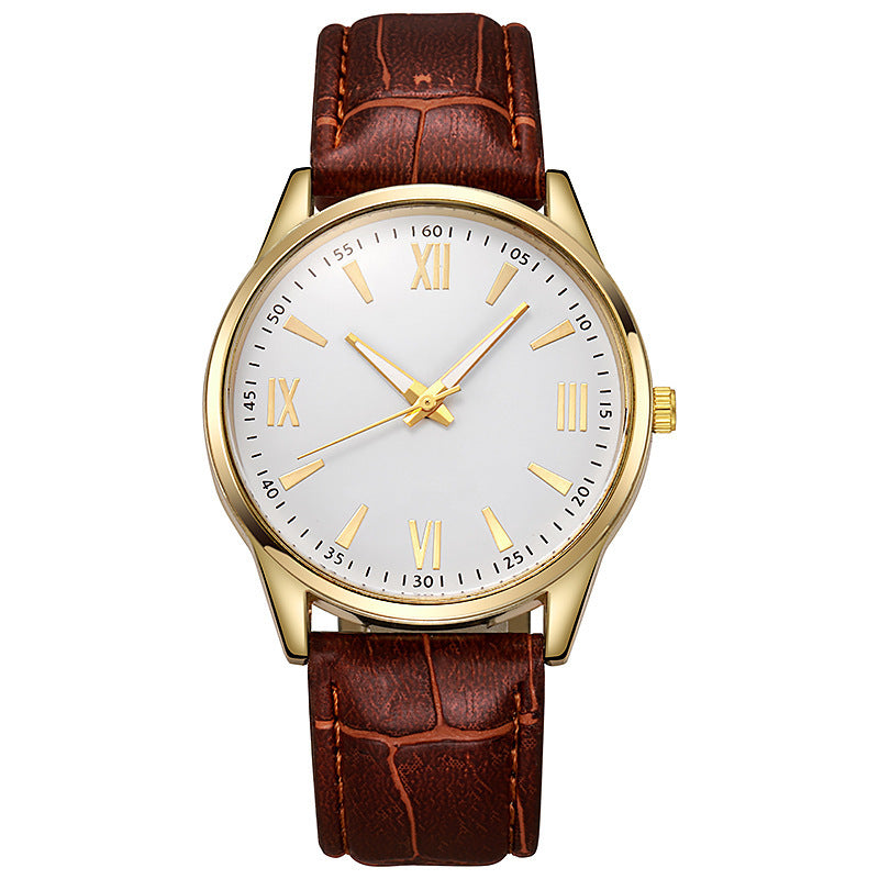 Herre Casual Business Bælte Quartz Ur