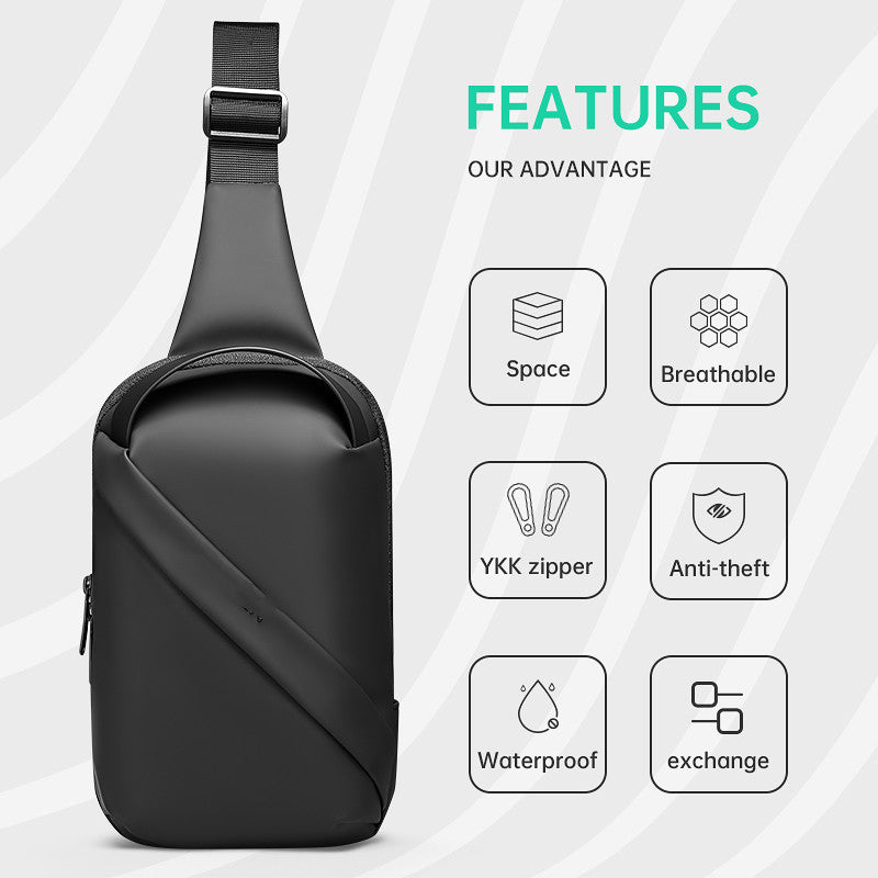 Men's Fashion Personality Casual Sports Shoulder Bag