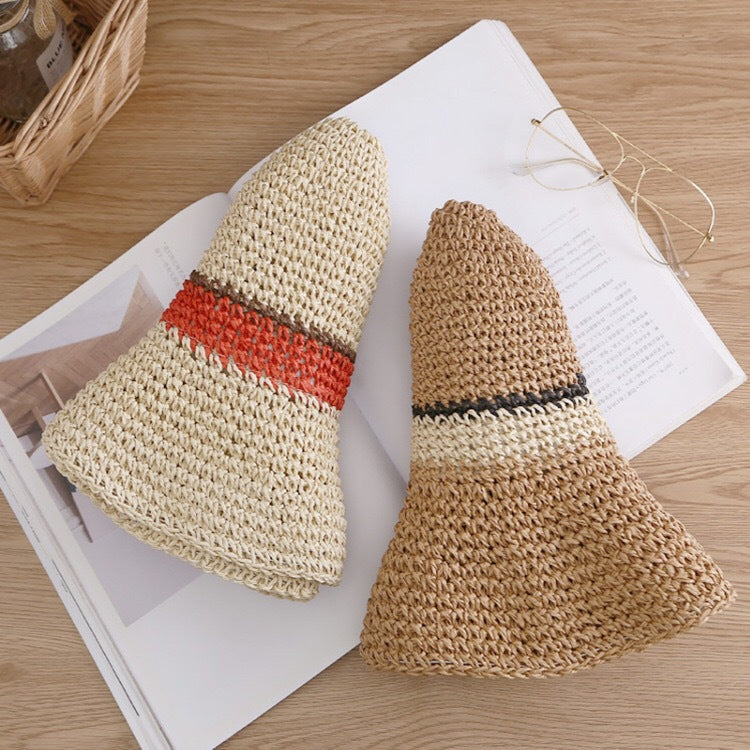 Shade Sunscreen Ladies Pot Straw  Hat