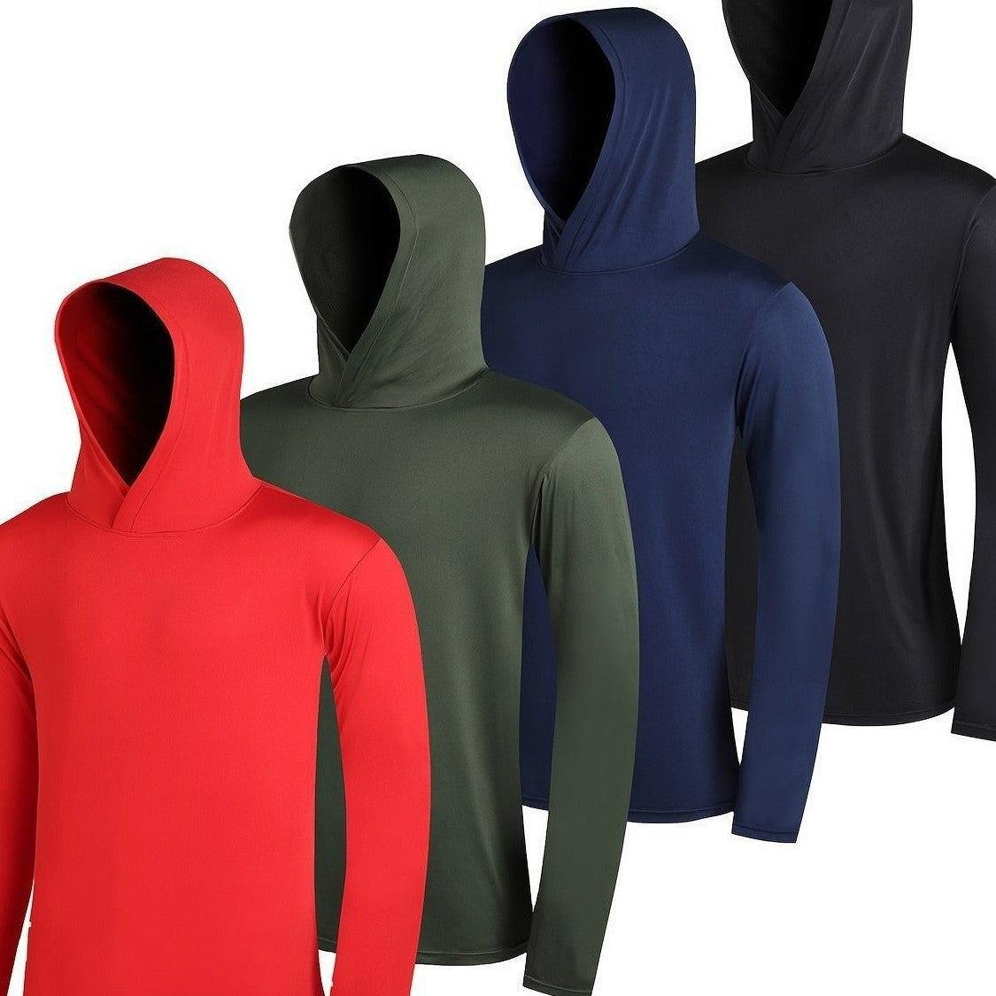 Autumn And Winter With Hat Pullover Long Sleeve T-shirt