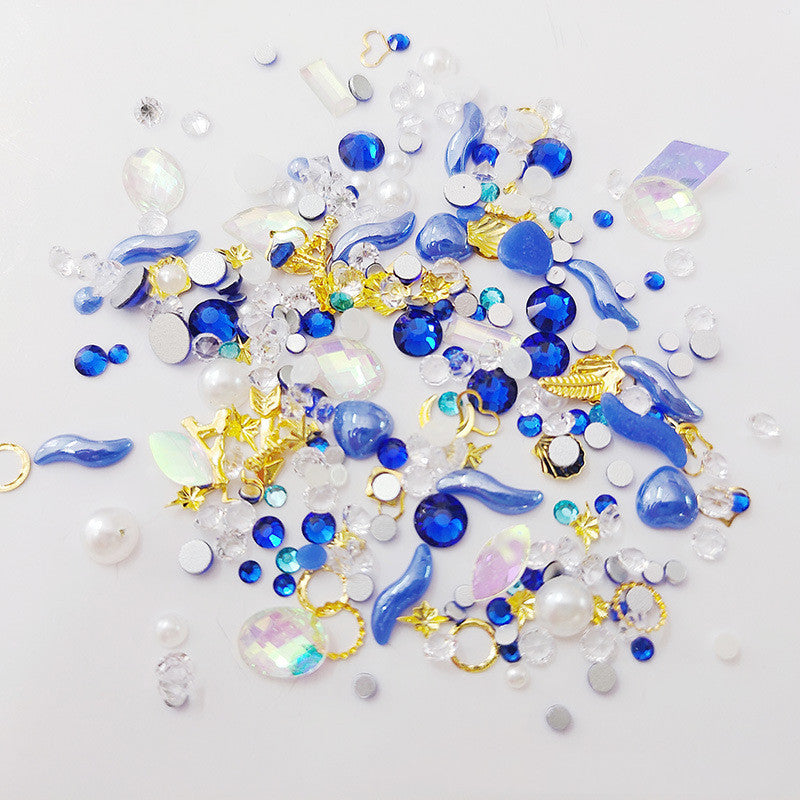 Nail Art Ceramic Hemming Jewelry Mix