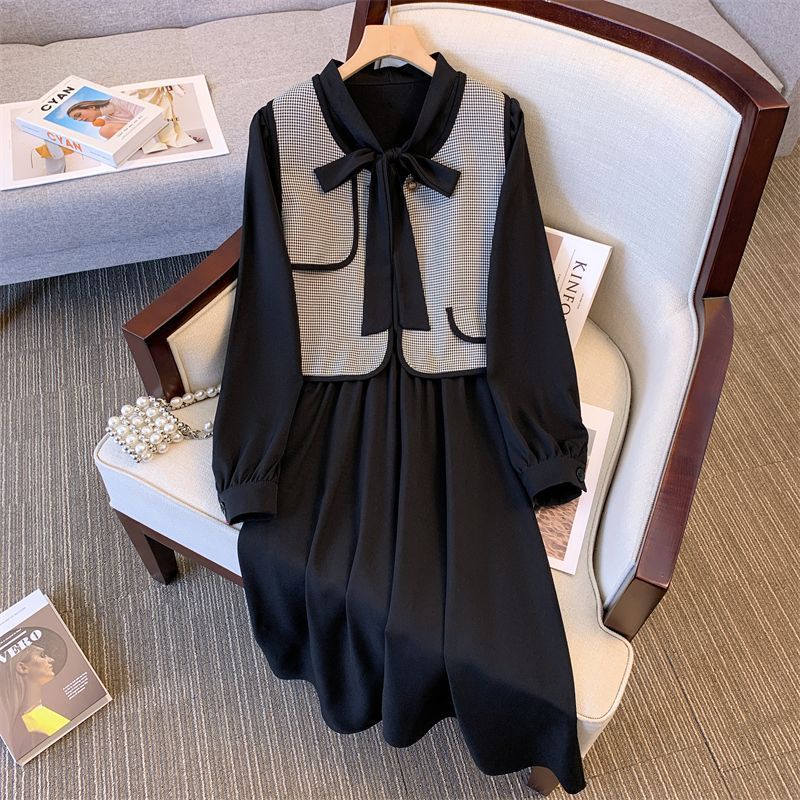 Trendy Two-Piece Set Relaxed Outerwear Skirt And Vest For Shorter Statures