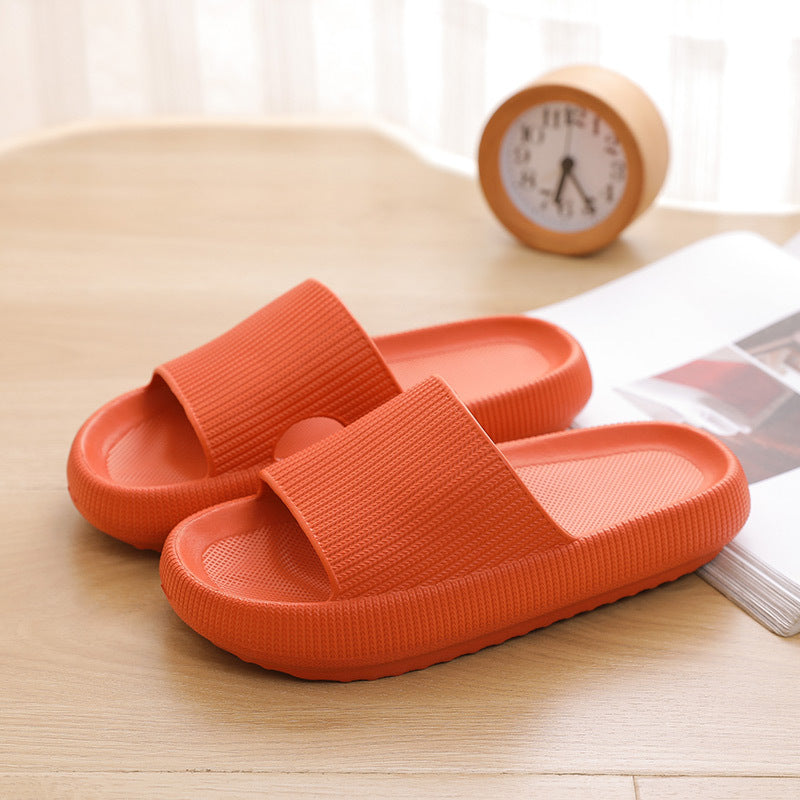 Summer Home Household Bath EVA Solid Sandals And Slippers