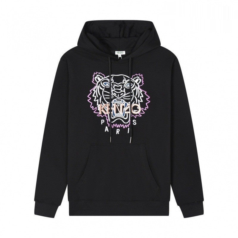 Velvet Padded Hooded Sweatshirt Men And Women