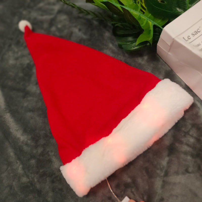 Colorful LED Christmas Hat For The Elderly