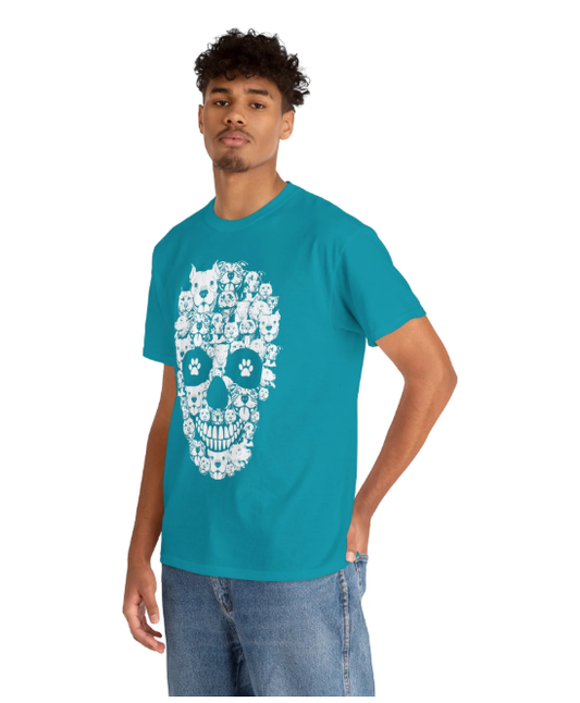 T-shirt Mænd Og Kvinder Par Ensfarvet Hvid Print