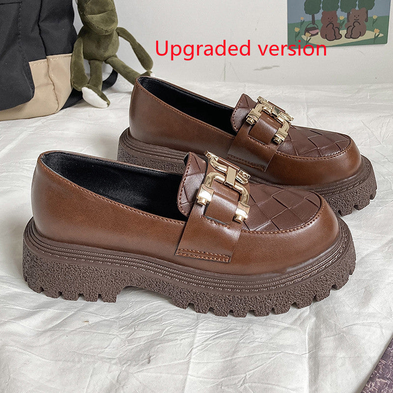 British Style Retro Platform Platform Women's Shoes