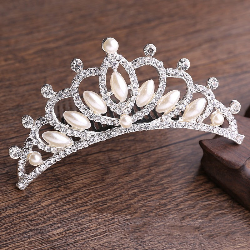 Children's Pearl Crown Studios Wedding Hoop Headwear