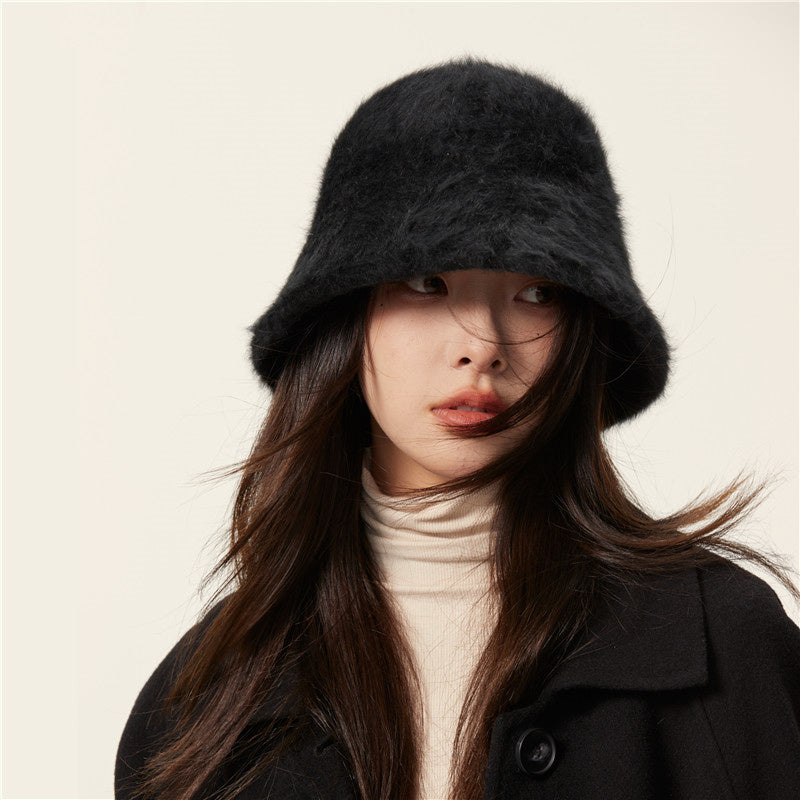 Women's Plush Knitting Fisherman's Hat