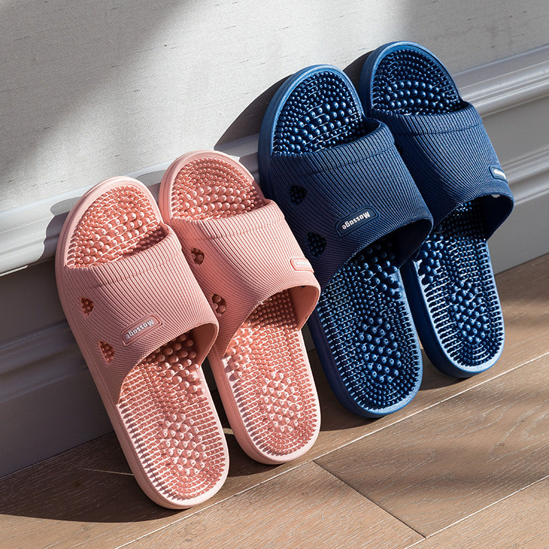 Home Bathroom Bathing Non-slip Soft Bottom New Sandals And Slippers Women