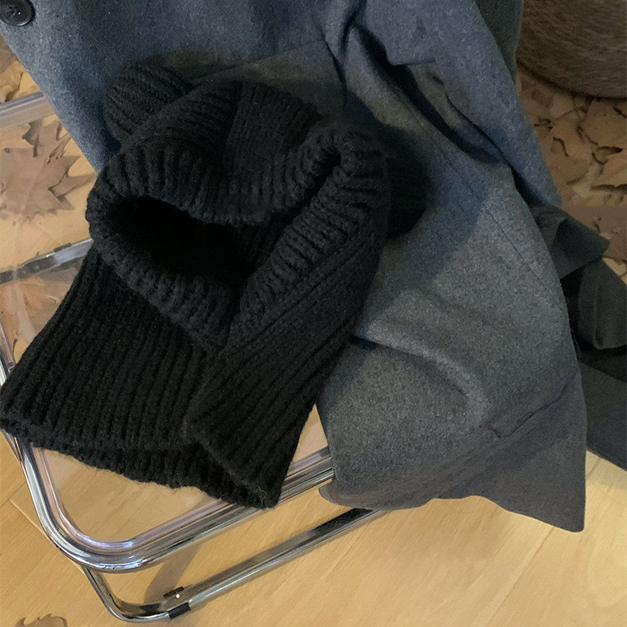 Women's Fashionable Warm Cute Bear Ears Wool Hat