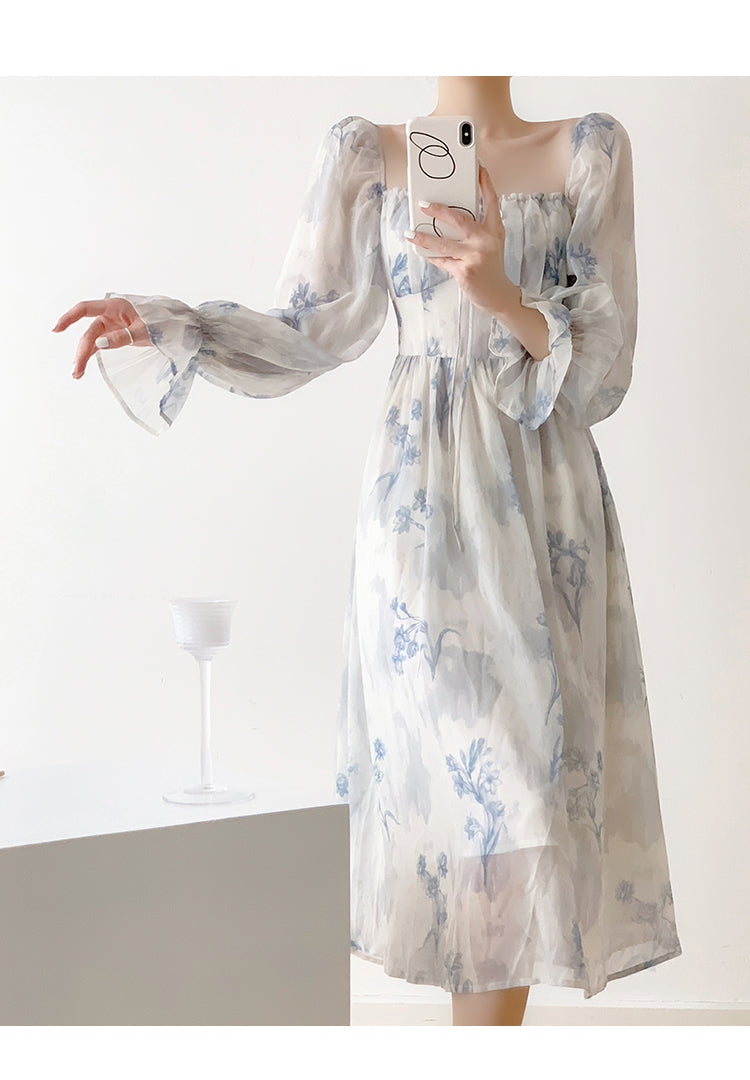 Feel Of Fairy Flower Printed Dress