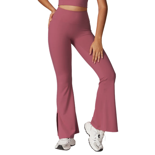 Outer Wear High Waist Wide Leg Hip Raise Yoga Pants