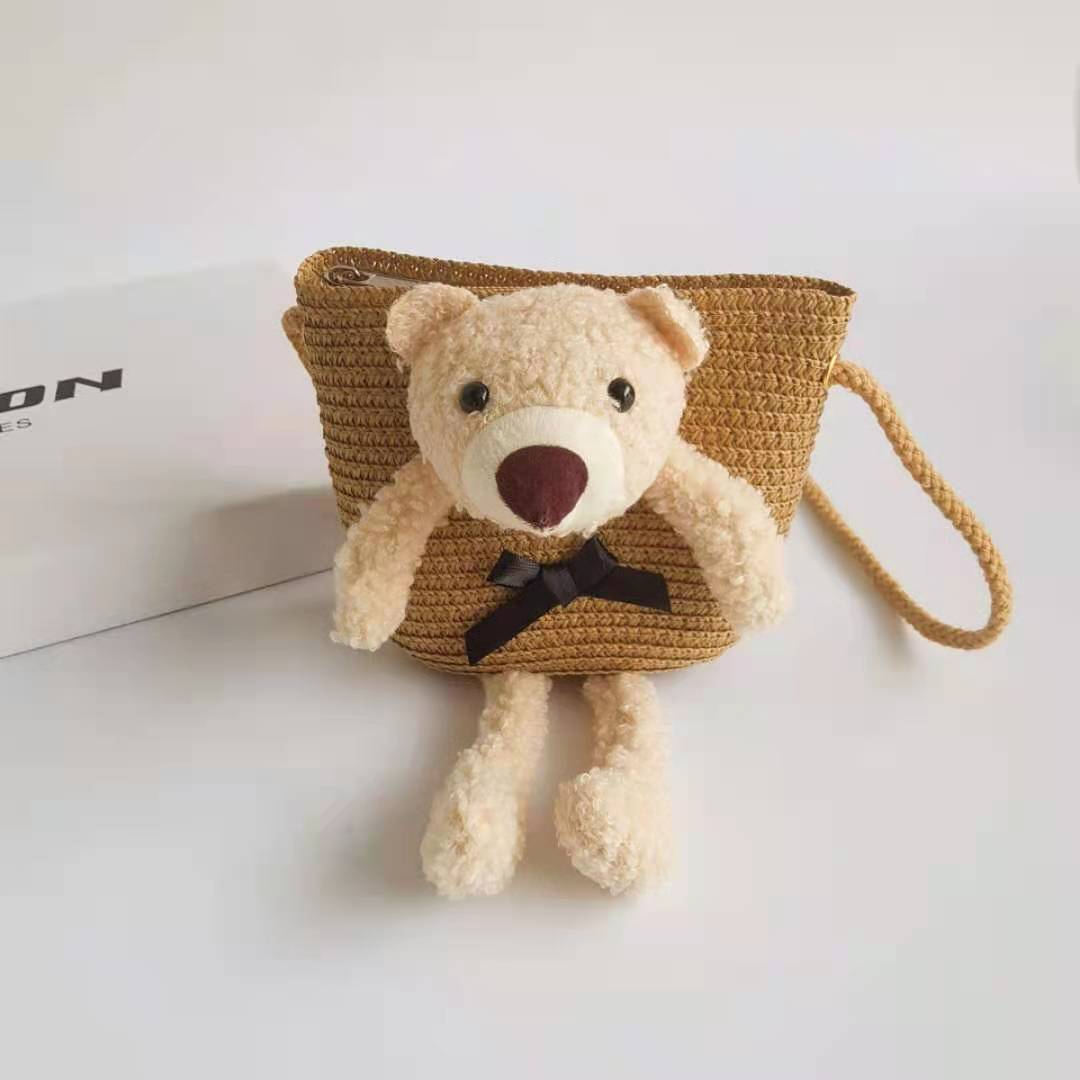 Mini Cute Bear Decorative Bag Diagonal Cross