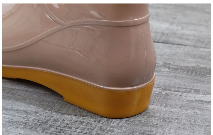Women's Low-cut Rain Boots Non-slip Waterproof Tendon Bottom