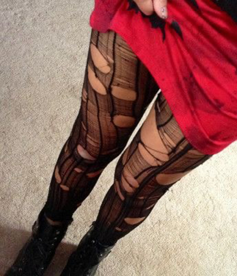 Women's Thin And Easy To Tear Transparent Stockings