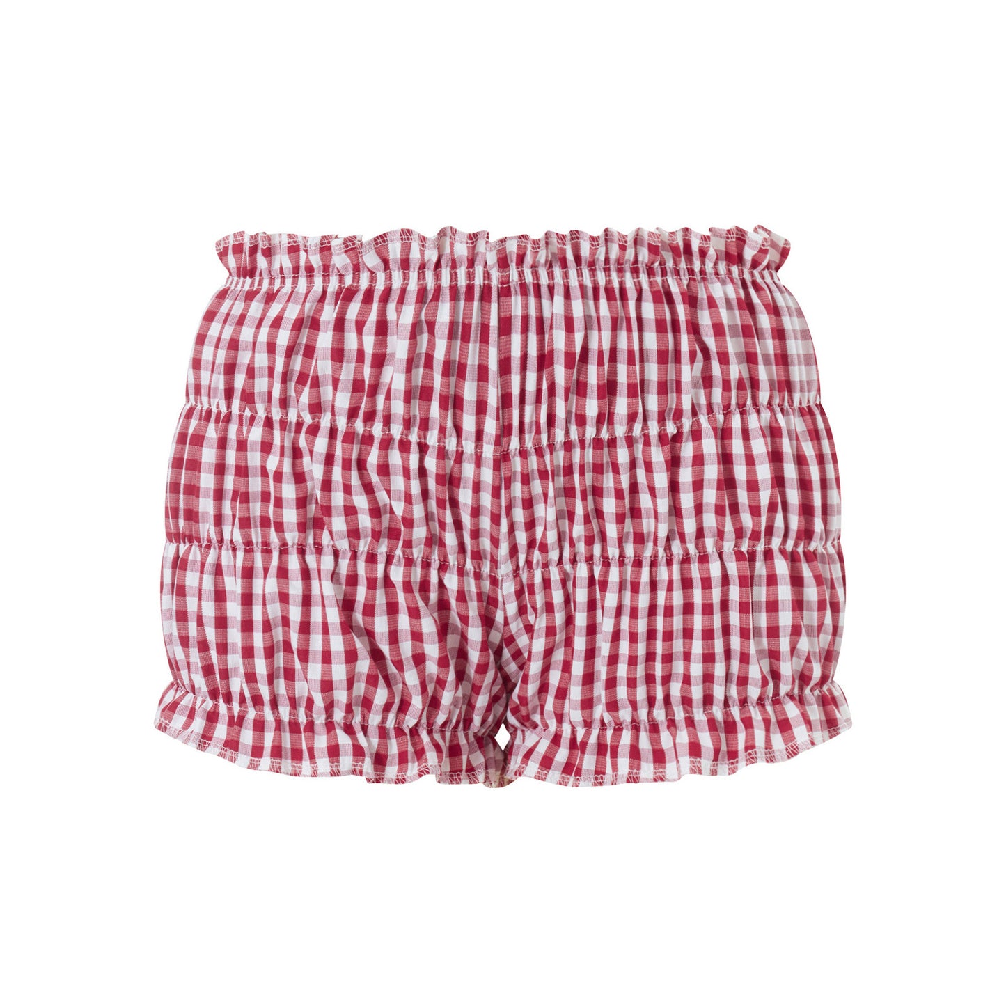 European And American Leisure Plaid Shorts Fashion Lace Sexy