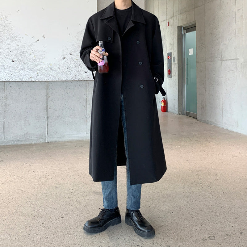 Men's Coat Trend British Temperament Korean Version