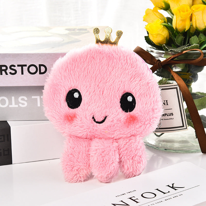 Cute Small Octopus Coin Purse Plush Mini-Portable