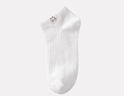 White Bear Cloth Label Small Invisible Women's Socks