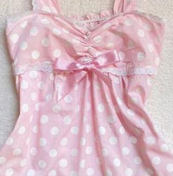 Bow Decoration Backless Sling Top