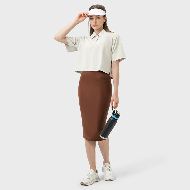 High Elastic Temperament Entry Lux Skirt Female DSS088