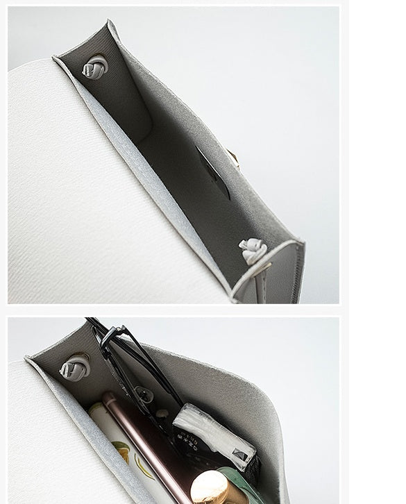 Ladies' Lock Bag One Shoulder And A Mobile Phone