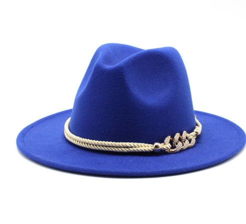 Women's Autumn And Winter British Style Jazz Hat