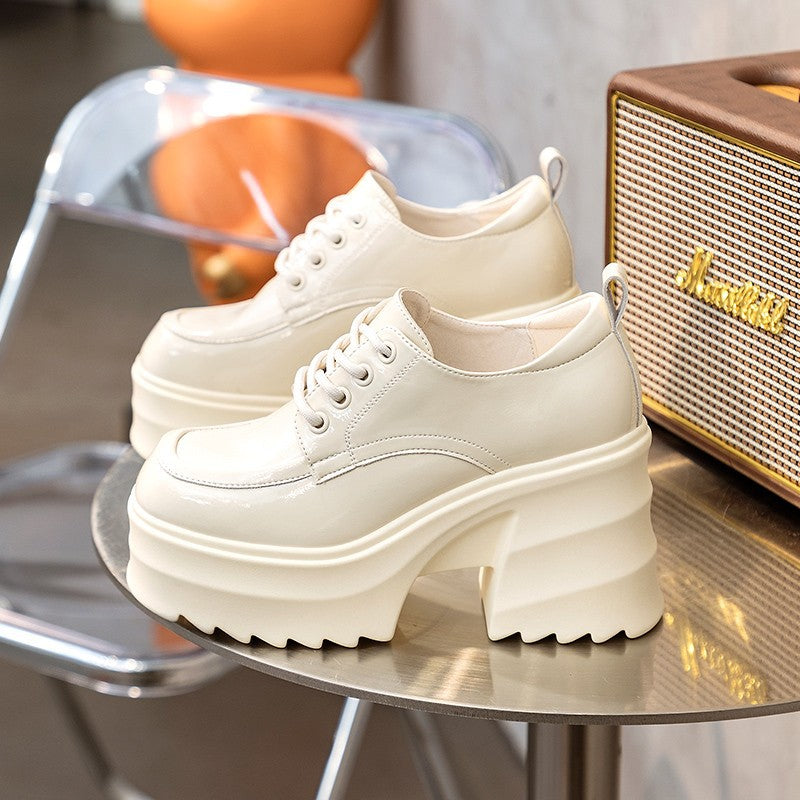 Fashion Mary Jane Shoes Spring And Autumn New Women's Platform Casual Pumps