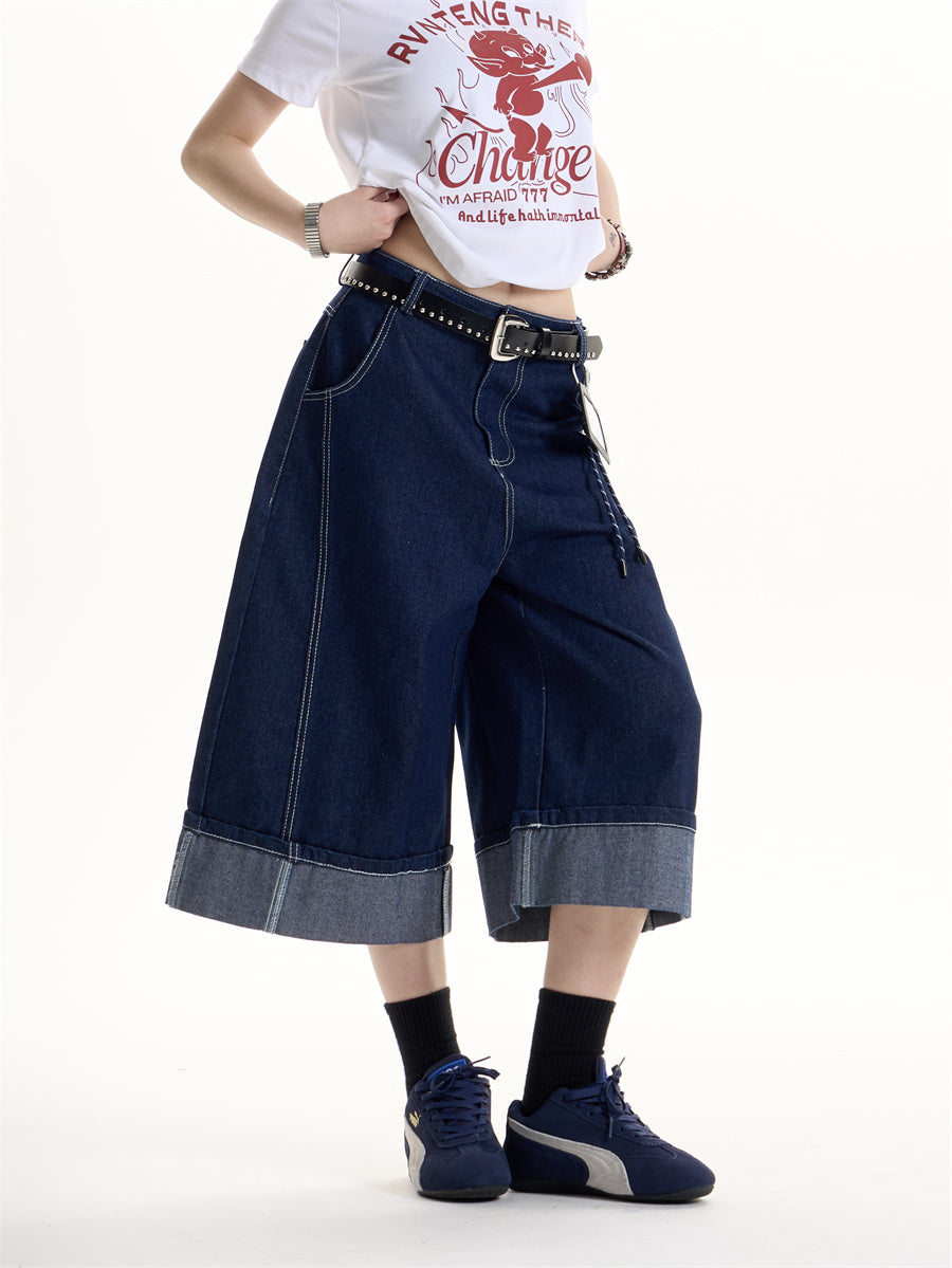 Women's Retro Hot Girl Flanging Jeans