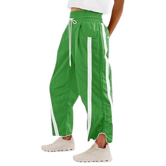 Casual Loose Drawstring Bucket Pants Women's Clothing