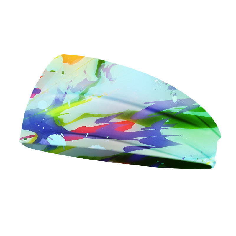 Geometric Print Men's And Women's Fashion Simple Headband