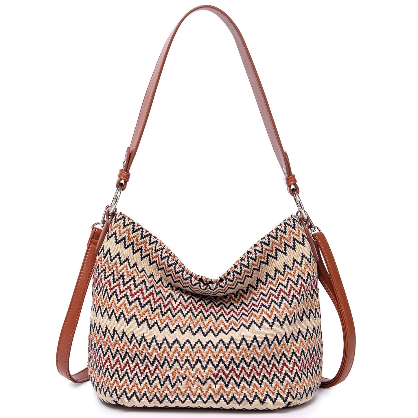 New Women's Vintage Plaid Shoulder Bag Fashion Crossbody Bag