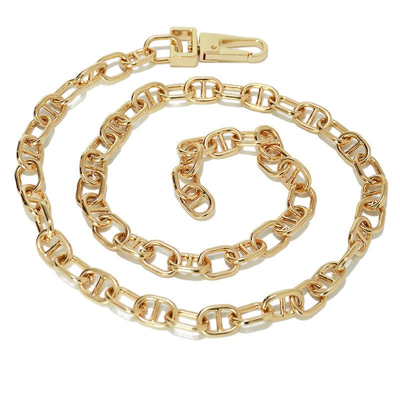 Women's Casual Gold Electroplated Metal Waist Chain