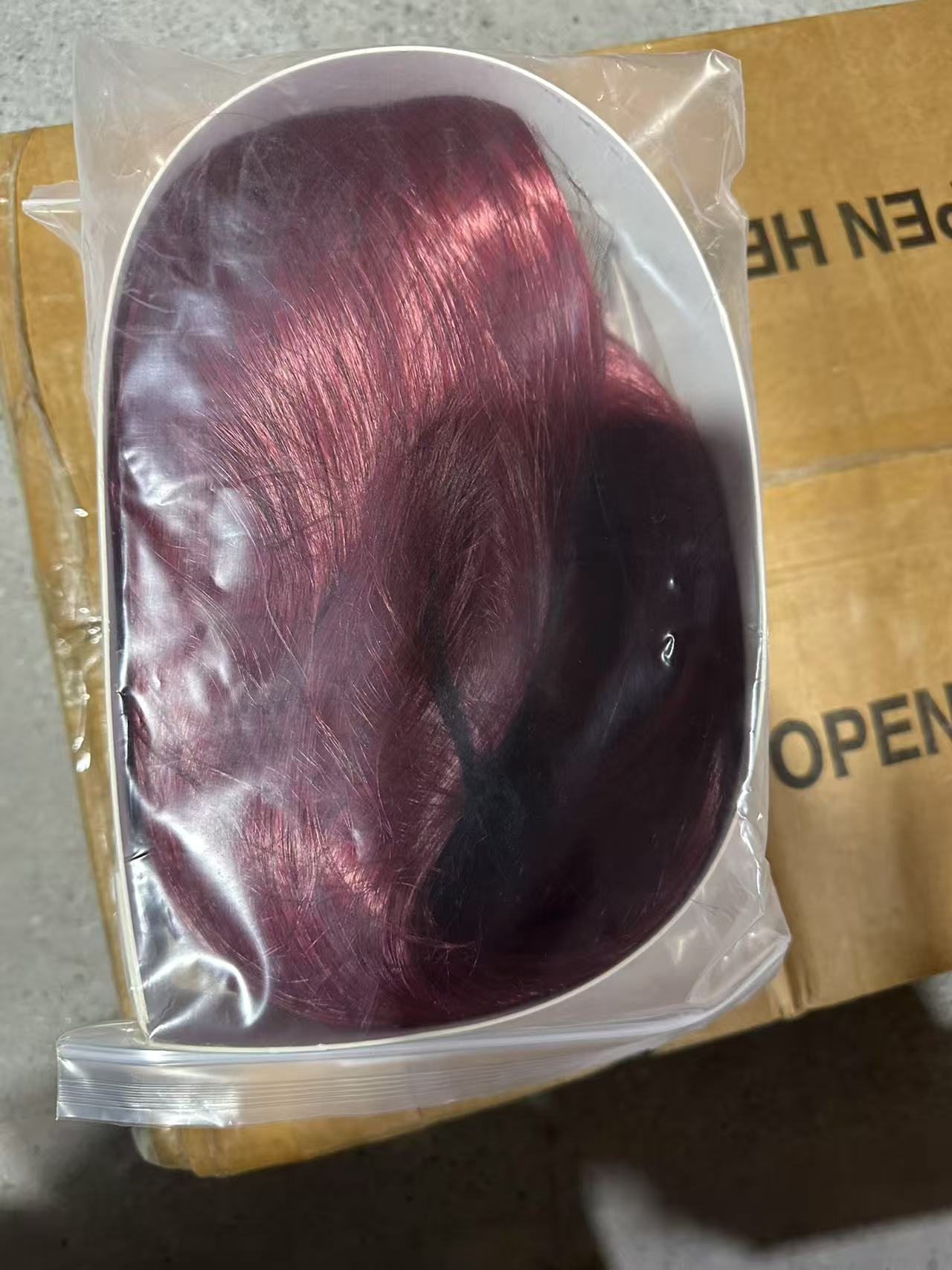 Front Lace Wig Women's Medium Short Straight Hair