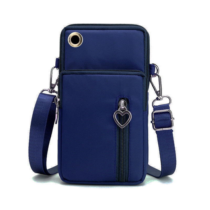 Dame Mode Afslappet Ensfarvet Crossbody Taske