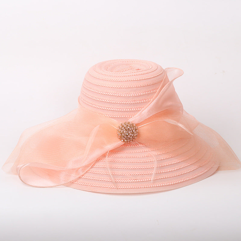 Personality Big Brim Ladies Comfortable Light Sunshade Hat