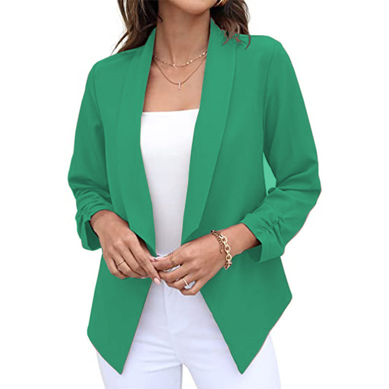 Women's Blazer Free Iron Casual Professional Suit