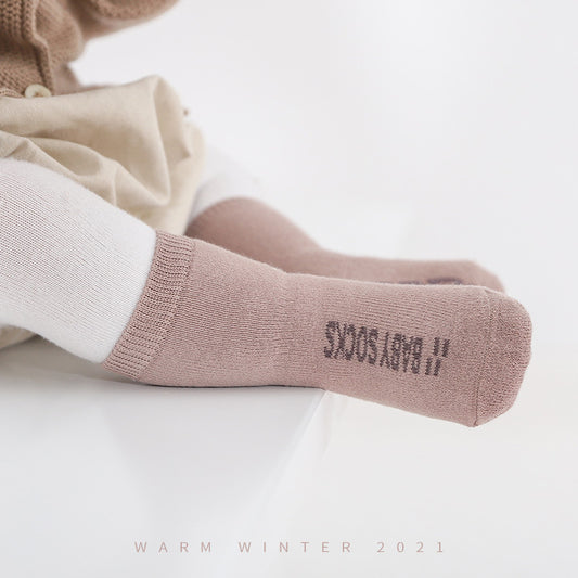 Autumn And Winter Baby Floor Socks Newborn