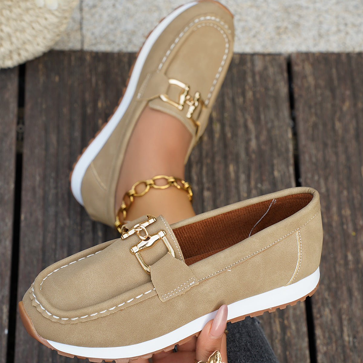 Casual Sports Shoes Foreign Trade Casual Ladies Oversized Shoes