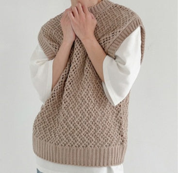 Woolen Waistcoat Is Loose And Versatile Fashionable  Casual