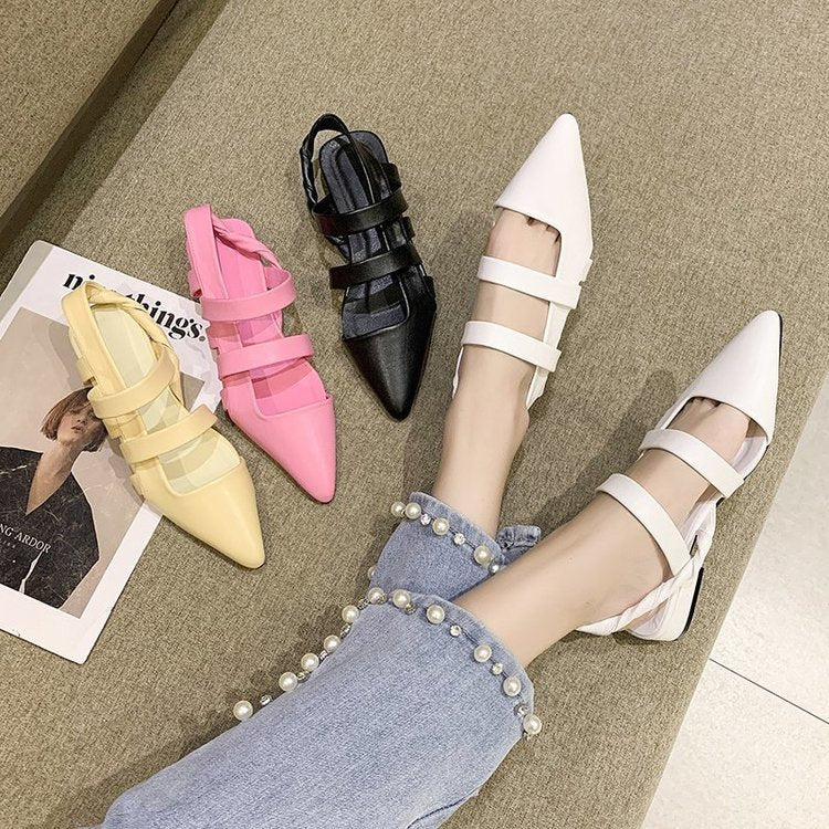 Temperament Foreign Style Single Shoes Sandals Trendy