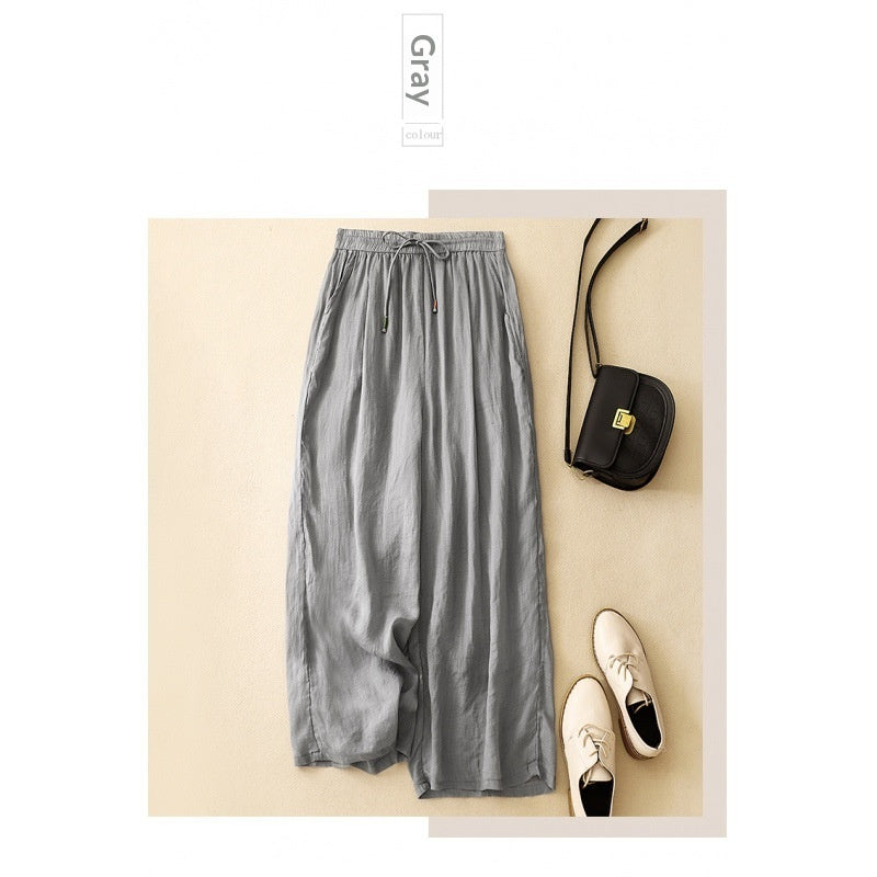Stylish Trendy New Loose-fitting Minimalist Straight-leg Pants