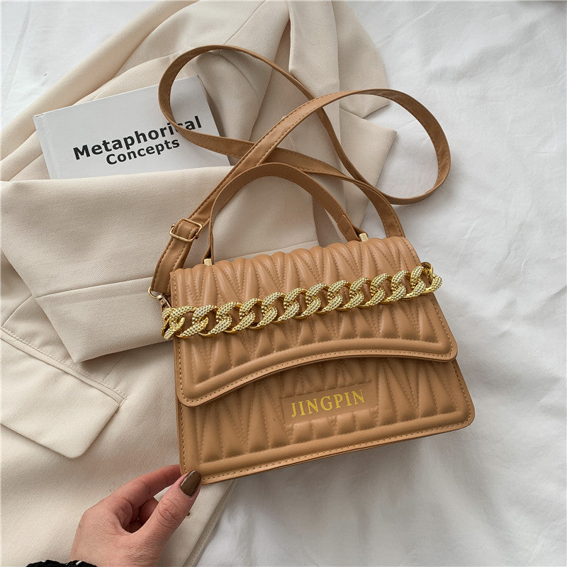 Ins Niche Senior Women's New Chain Shoulder Messenger Bag