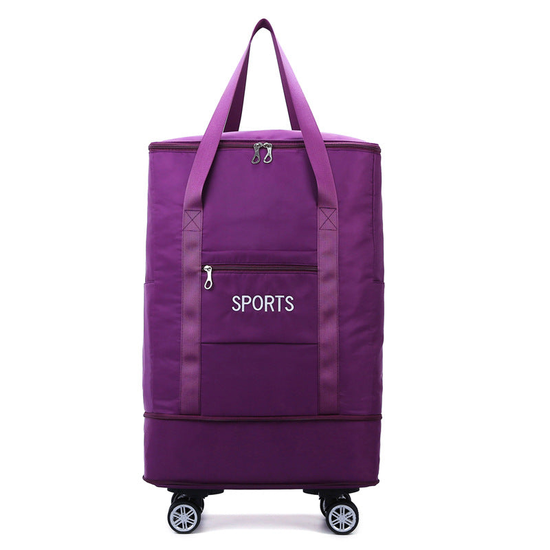 Travel Bag Large Capacity Removable Universal Wheel Portable Luggage Bag