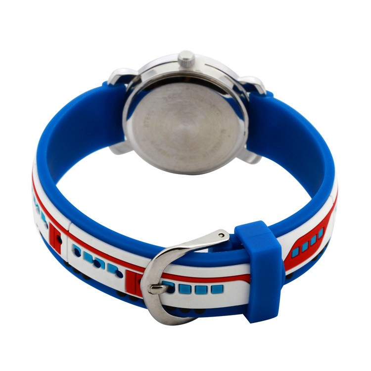 Anime Cartoon Cute Red Motor Car Student Quartz Watch