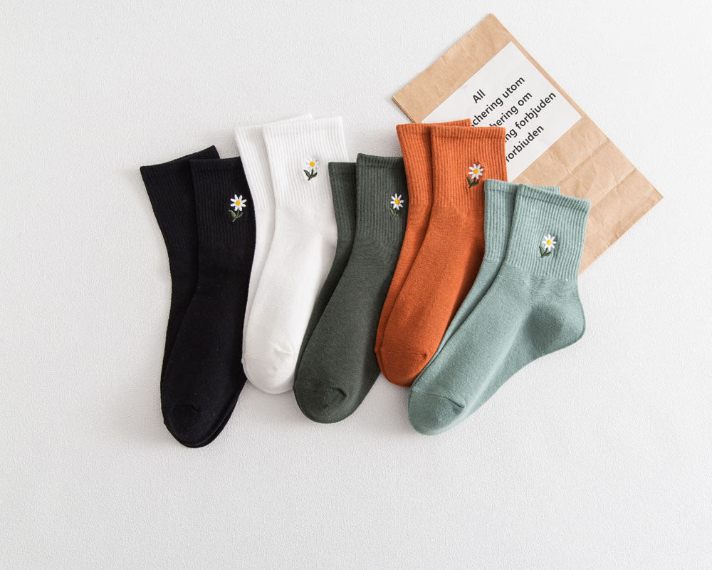 Thin Korean College Style Japanese Cute Female Socks In Summer