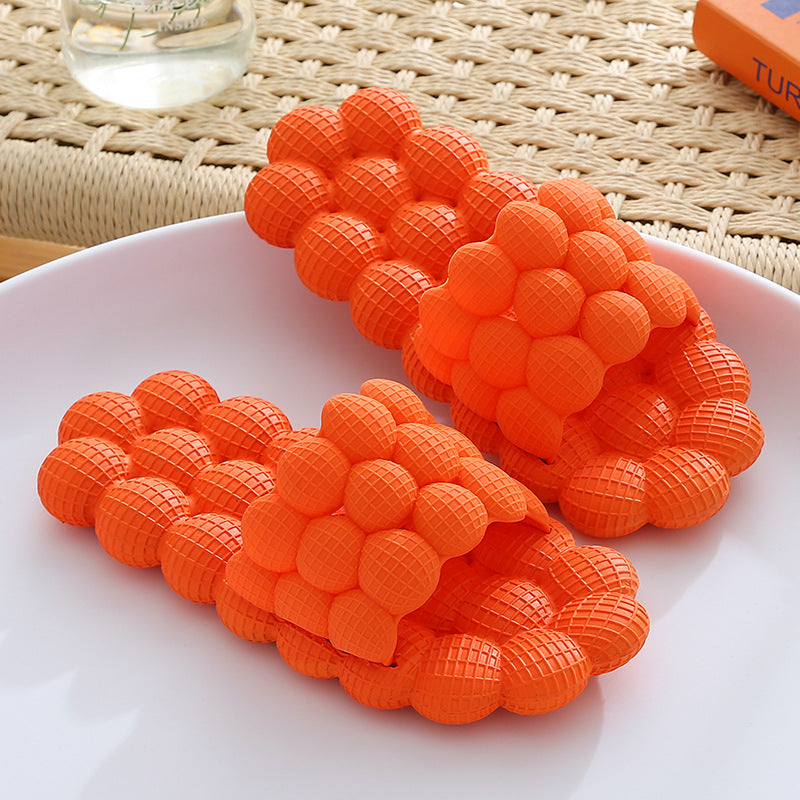 Men's And Women's Fashion Indoor And Outdoor Massage Slippers