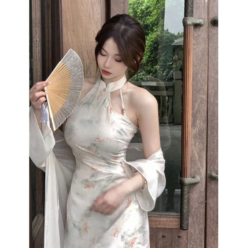 New Early Spring Chinese-style Modified Cheongsam Dress And Women's Suit