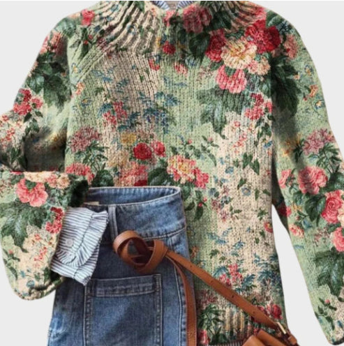 New Christmas Abstract Printing Casual Cloak Coat Cardigan